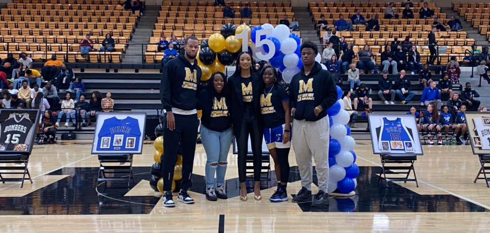 Jersey Retirement of Richa Jackson
